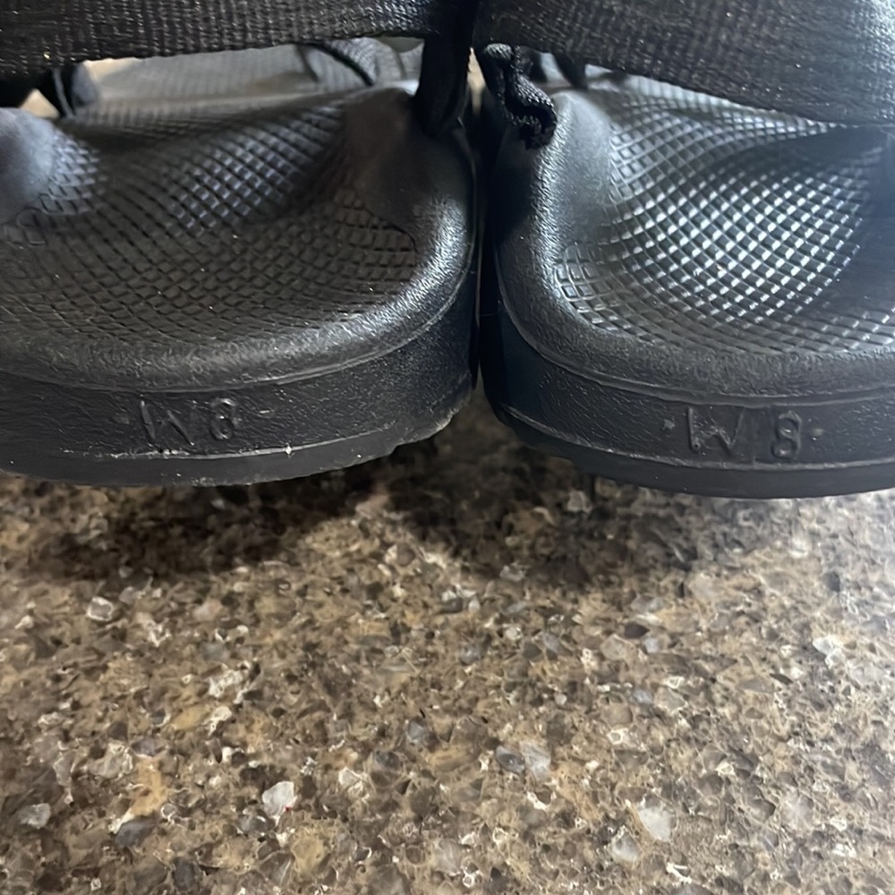 Womens Chaco cloud x2 sport black size 8 euro 39 new sandal - Picture 3 of 5